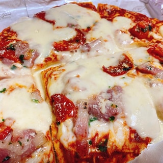 コストコのピザを美味しく焼く方法